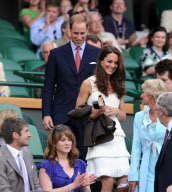 William + Catherine bei den Wimbledon Tennis Championships