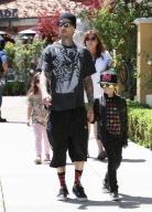 EXCLUSIVE Travis Barker out with his too cool  kids