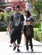 EXCLUSIVE Travis Barker out with his too cool  kids