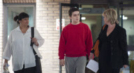 Ryan Cleary  who has been charged with hacking Computer leaving Southwark Crown Court in London, UK 27.06.2010

