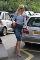 Claudia Schiffer after taking her child to school, London, Britain - 28 Jun 2011