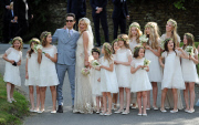 Kate Moss and Jamie Hince Wedding, Southrop, Britain - 01 Jul 2011