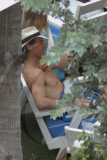 Tom Cruise celebrates his 49th Birthday at the Pool