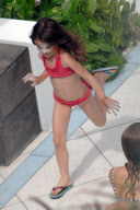 Tom Cruise celebrates his 49th Birthday at the Pool