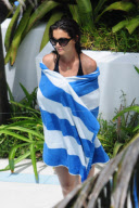 Tom Cruise celebrates his 49th Birthday at the Pool