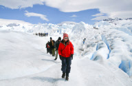 2006-10-25: Minitrekking auf dem Perito Moreno, Patagonien (Argentinien) - eine grosse Touristenattraktion!