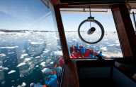 2009-06-23: Bootsausflug im Eisfjord von Ilulissat (Gršnland) 