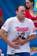Nathan's Fourth of July hot dog eating contest, New York, America - 04 Jul 2011