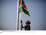 SUDAN: MILITARY PARADE AND PROTEST IN JUBA