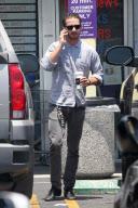 *EXCLUSIVE*  Shia LaBeouf grabs a Cup of Joe