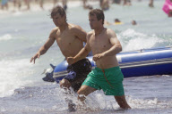 Rafael Nadal planscht mit Freunden auf der spanischen Insel Formentera