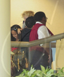 Pete Wentz And Bronx Take Off