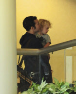 Pete Wentz And Bronx Take Off