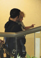 Pete Wentz And Bronx Take Off