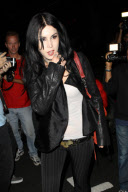 Kat Von D dines at BOA Steakhouse