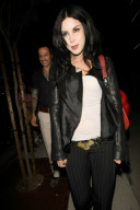 Kat Von D dines at BOA Steakhouse