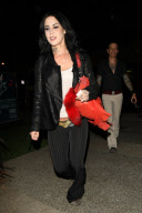 Kat Von D dines at BOA Steakhouse