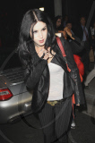 Kat Von D dines at BOA Steakhouse