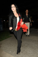 Kat Von D dines at BOA Steakhouse