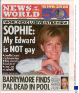 SUNDAY NEWSPAPERS FEATURING COMMENTS MADE BY SOPHIE COUNTESS OF WESSEX  ABOUT MEMBERS OF THE ROYAL FAMILY. 1 APRIL 2001
