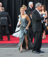 Anna Kournikova at the BAFTA dinner for Prince William and Kate Middleton