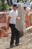 Tom Brady checks in on the progress of his New Home