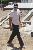 Tom Brady checks in on the progress of his New Home