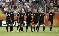 GERMANY-DRESDEN-2011 FIFA WOMEN'S WORLD CUP-QUARTERFINALS-BRA VS USA