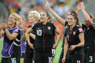 GERMANY-DRESDEN-2011 FIFA WOMEN'S WORLD CUP-QUARTERFINALS-BRA VS USA