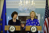 US-EU-CLINTON-ASHTON-MEETING