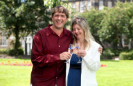 Treffen der Lottiegewinner in Glasgow