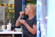 *EXCLUSIVE* Jaime Pressly has a little Karate Kid in the Making