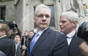 Julian Assange extradition hearing, High Court, London, Britain - 12 Jul 2011