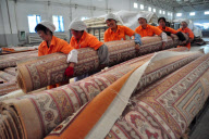 #CHINA-QINGHAI-XINING-TIBETAN CARPET (CN)