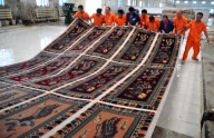 #CHINA-QINGHAI-XINING-TIBETAN CARPET (CN)