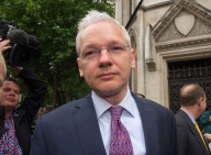 Julian Assange extradition hearing, High Court, London, Britain - 13 Jul 2011