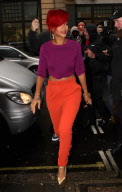 Rihanna at the studios of Radio 1, London, Britain - 01 Oct 2010