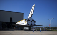 STS-133 Discovery Move