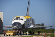 STS-133 Discovery Move