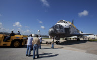 STS-133 Discovery Move
