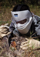 LEBANON-BEIRUT-CHINESE PEACEKEEPING SOLDIERS-LANDMINES-DESTROY