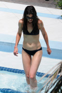 Tom Cruise celebrates his 49th Birthday at the Pool