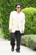*EXCLUSIVE* Al Pacino takes a morning walk with his son