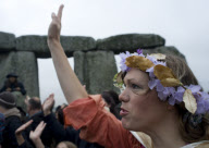 Summer Solstice is celebrated at Stonehenge, Wiltshire, Britain - 21 Jun 2011