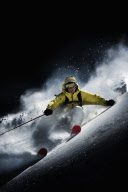 Dynamic night skiing