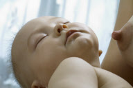 Intimate views of baby and breastfeeding