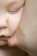 Intimate views of baby and breastfeeding