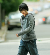 Vanessa Hudgens is Unrecognizable on the set of 'Gimme Shelter'