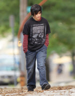 Vanessa Hudgens is Unrecognizable on the set of 'Gimme Shelter'