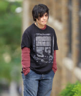 Vanessa Hudgens is Unrecognizable on the set of 'Gimme Shelter'